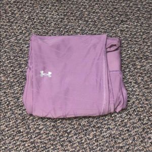 lavender under armor leggings